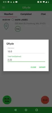 QRyde Driver android App screenshot 0