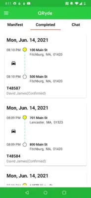QRyde Driver android App screenshot 3