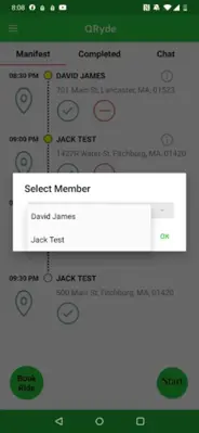 QRyde Driver android App screenshot 7